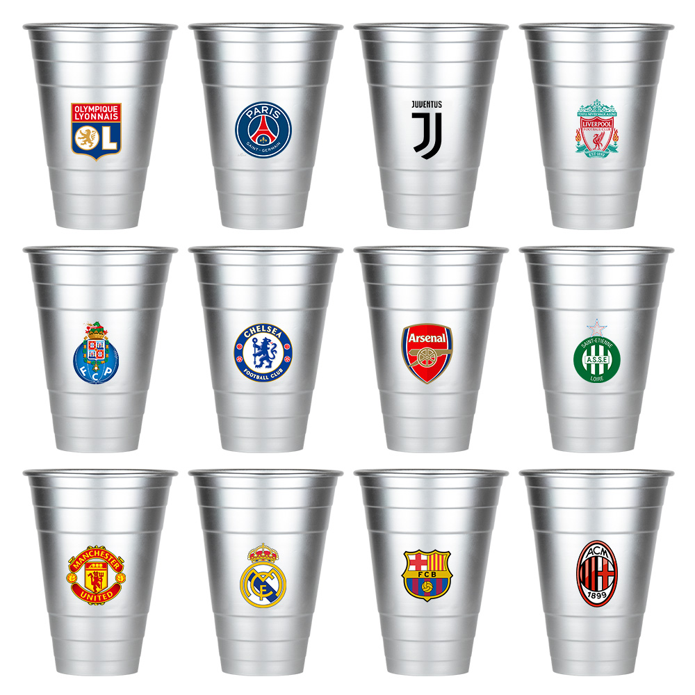 logotipo personalizado para tazas de aluminio