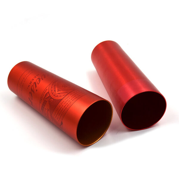 vaso de cerveza Budweiser de aluminio rojo