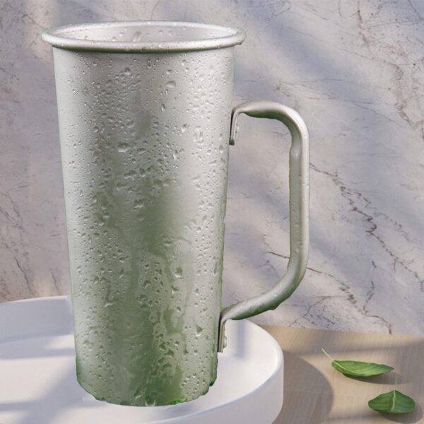 tazas de aluminio antiguas y geniales