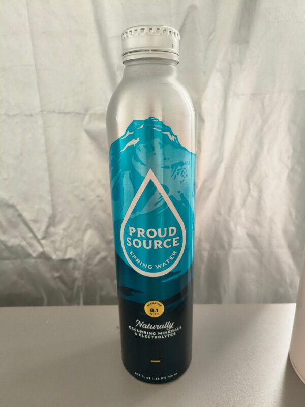 25oz Bote De Aluminio Para Agua