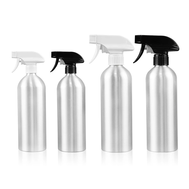 Pulverizador de gatillo para jardinería, botella de aluminio
