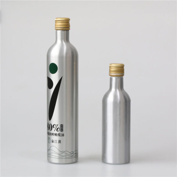 Botella de vino de aluminio de 1 litro
