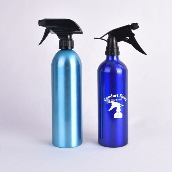Botella de spray de limpieza de aluminio