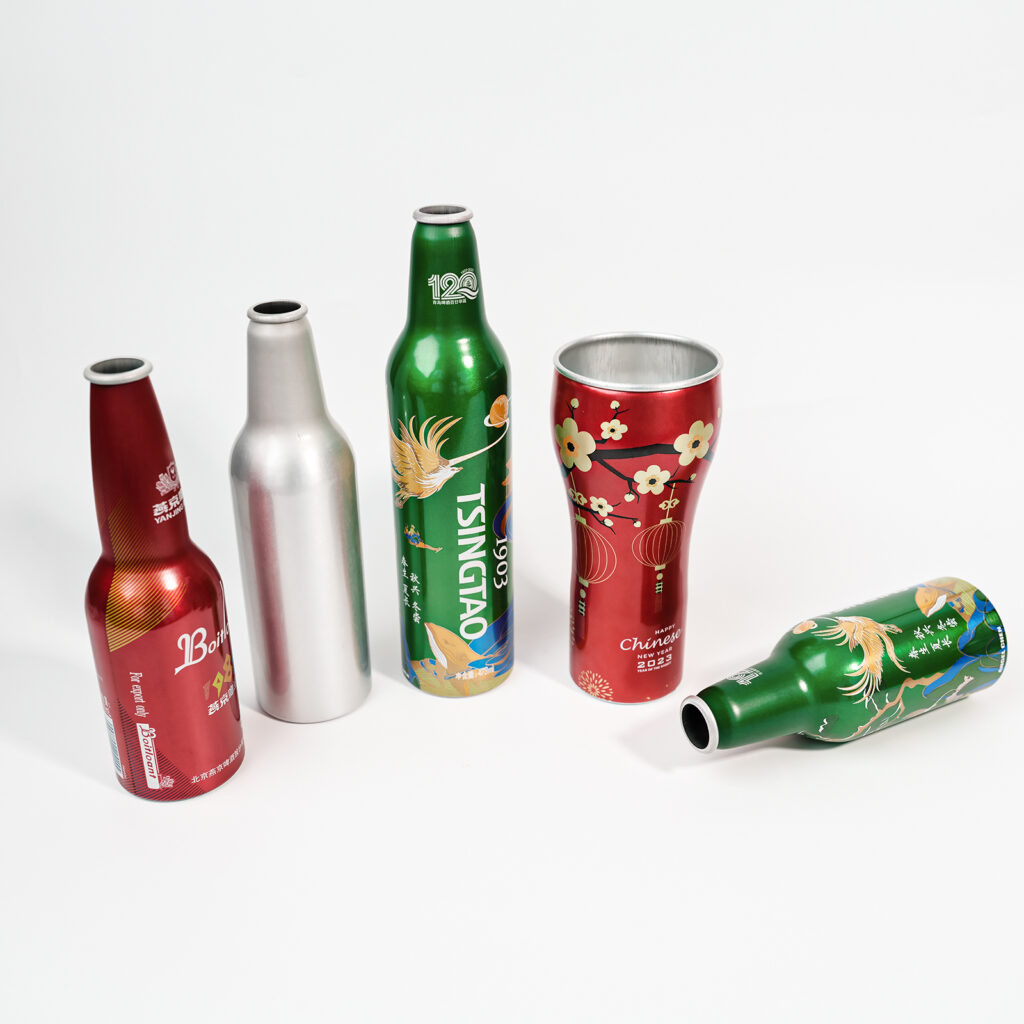 Botellas de cerveza de aluminio personalizadas