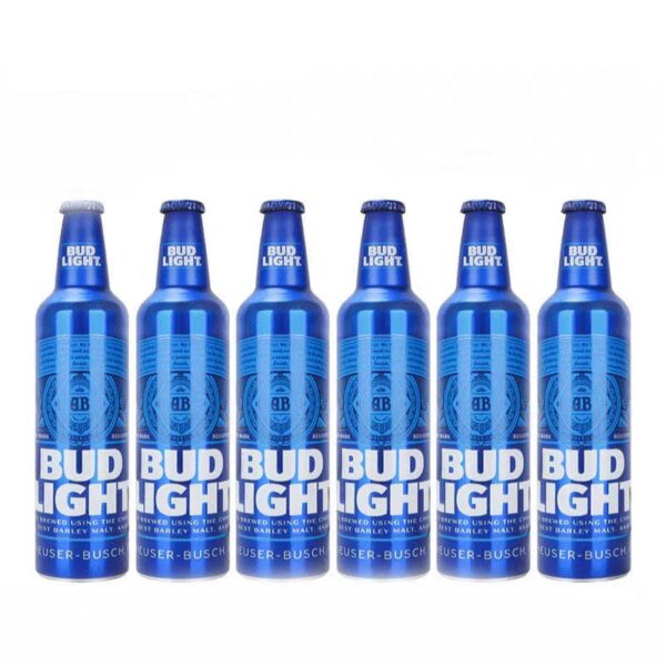 Botella de aluminio de cerveza Bud Light