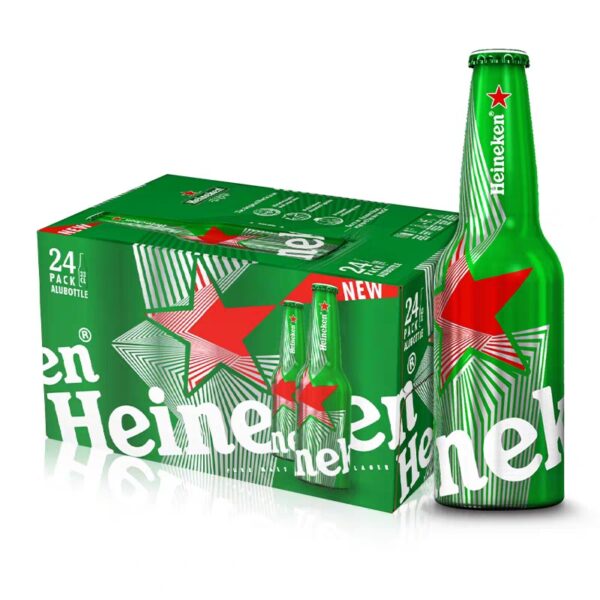 nueva botella de aluminio de Heineken