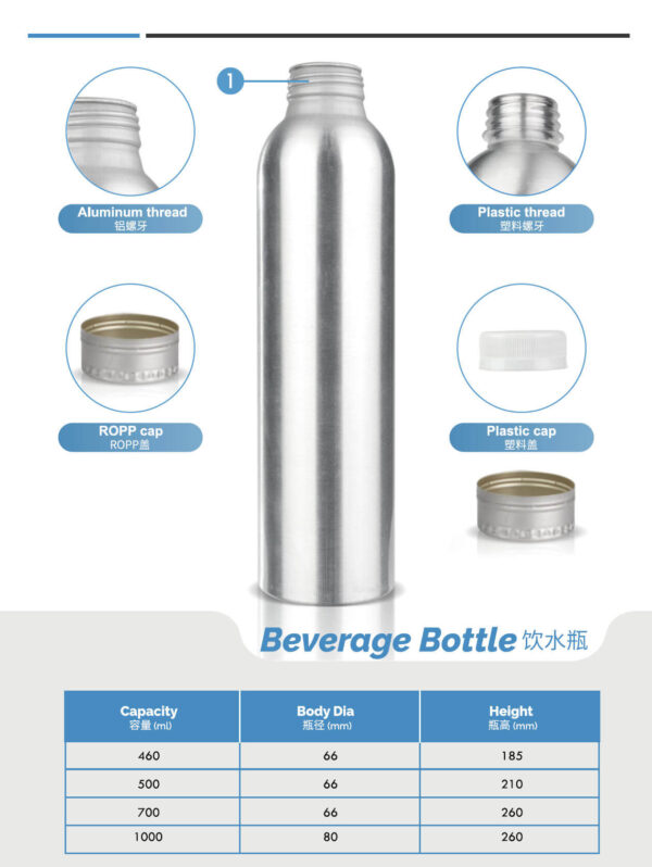 botellas de agua de aluminio personalizadas