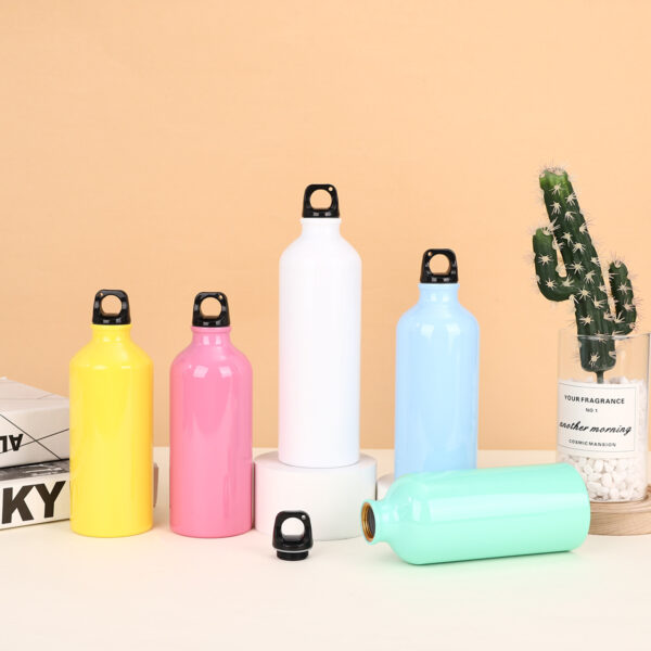 botellas de aluminio para agua de colors