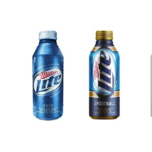 botella de aluminio miller-lite