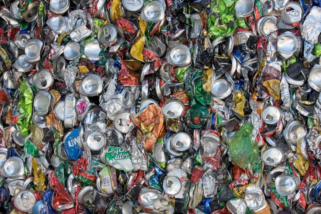 reciclaje de latas de aluminio