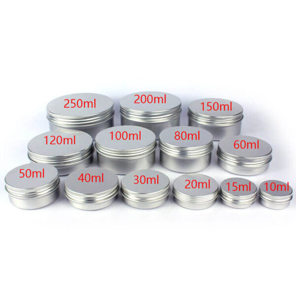 Capacidades de las latas de aluminio