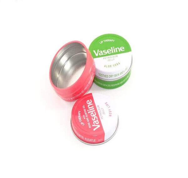 Recipientes de aluminio para vaselina