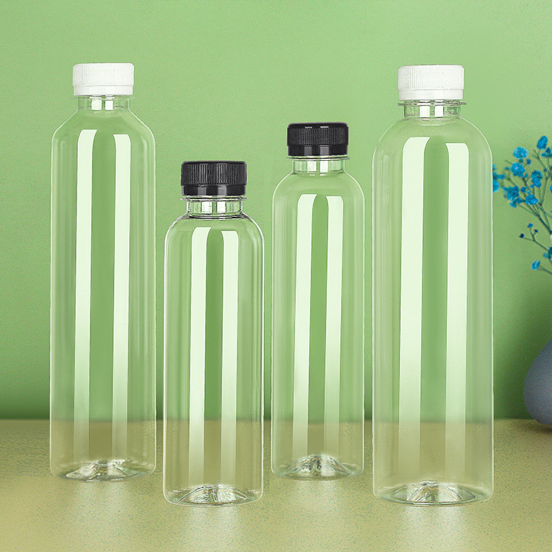 botella de agua de plástico desechable