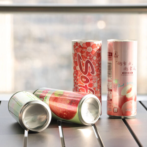 envases de bebidas de aluminio impresos