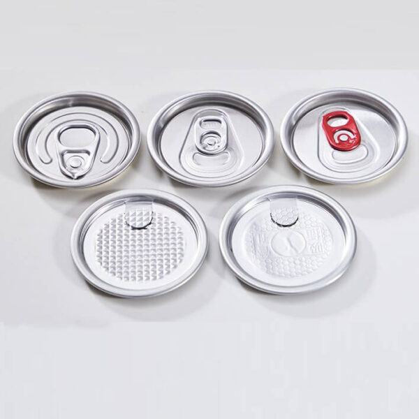 tapas de latas de aluminio