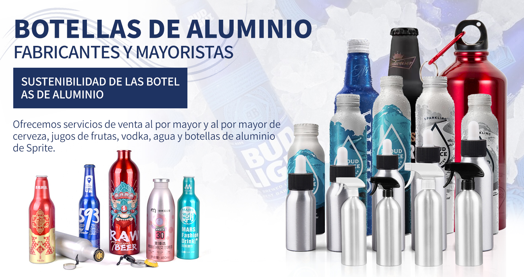 botellas de aluminio FLYTINBOTTLE