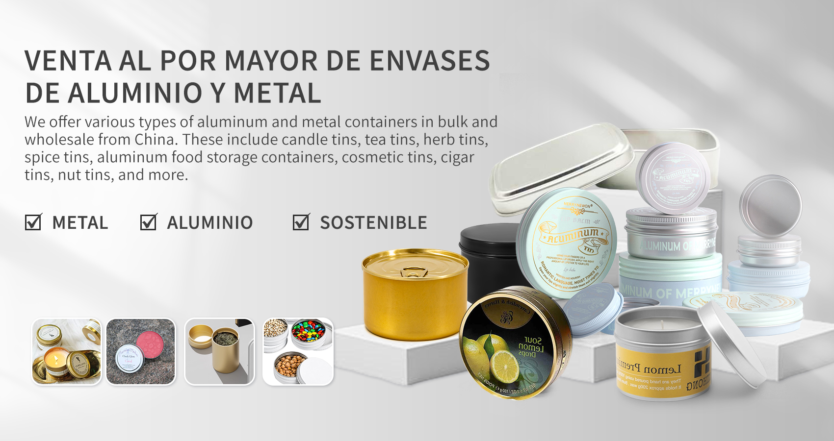 envases de aluminio FLYTINBOTTLE