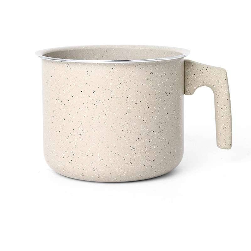 Pocillo De Aluminio Para Cafeteria blanco marfil