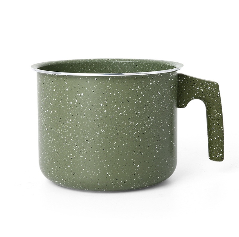 Pocillo De Aluminio Para Cafeteria verde oscuro