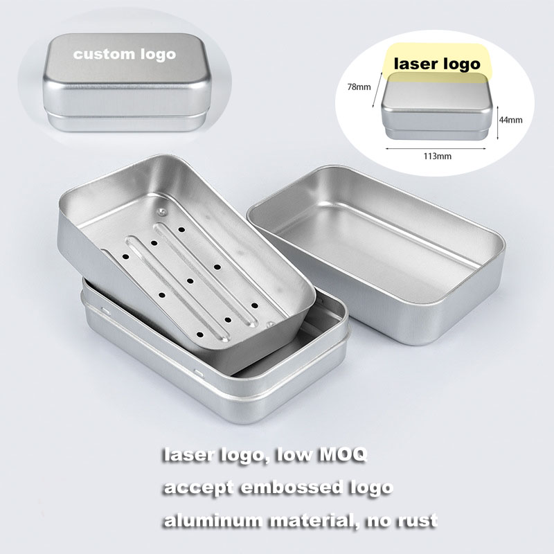 Envase rectangular para jabón