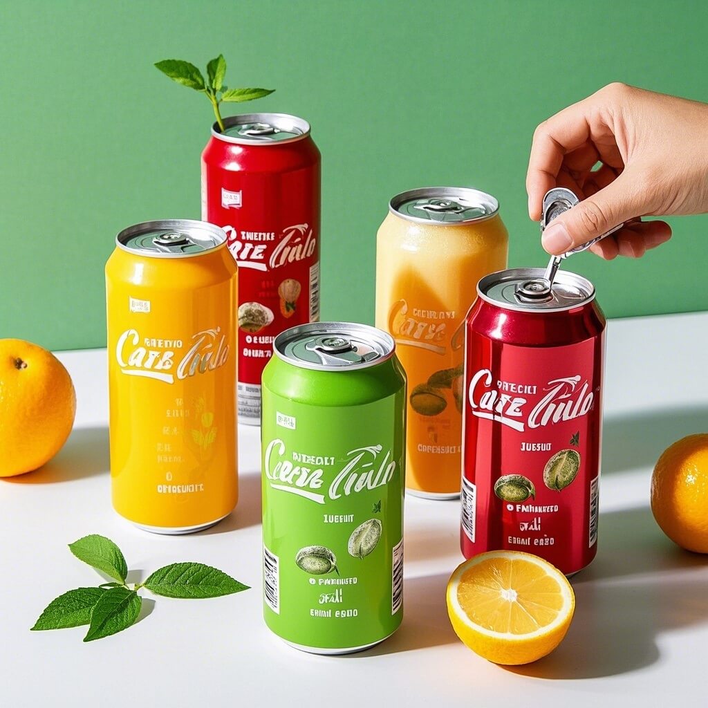 colores de las latas de aluminio