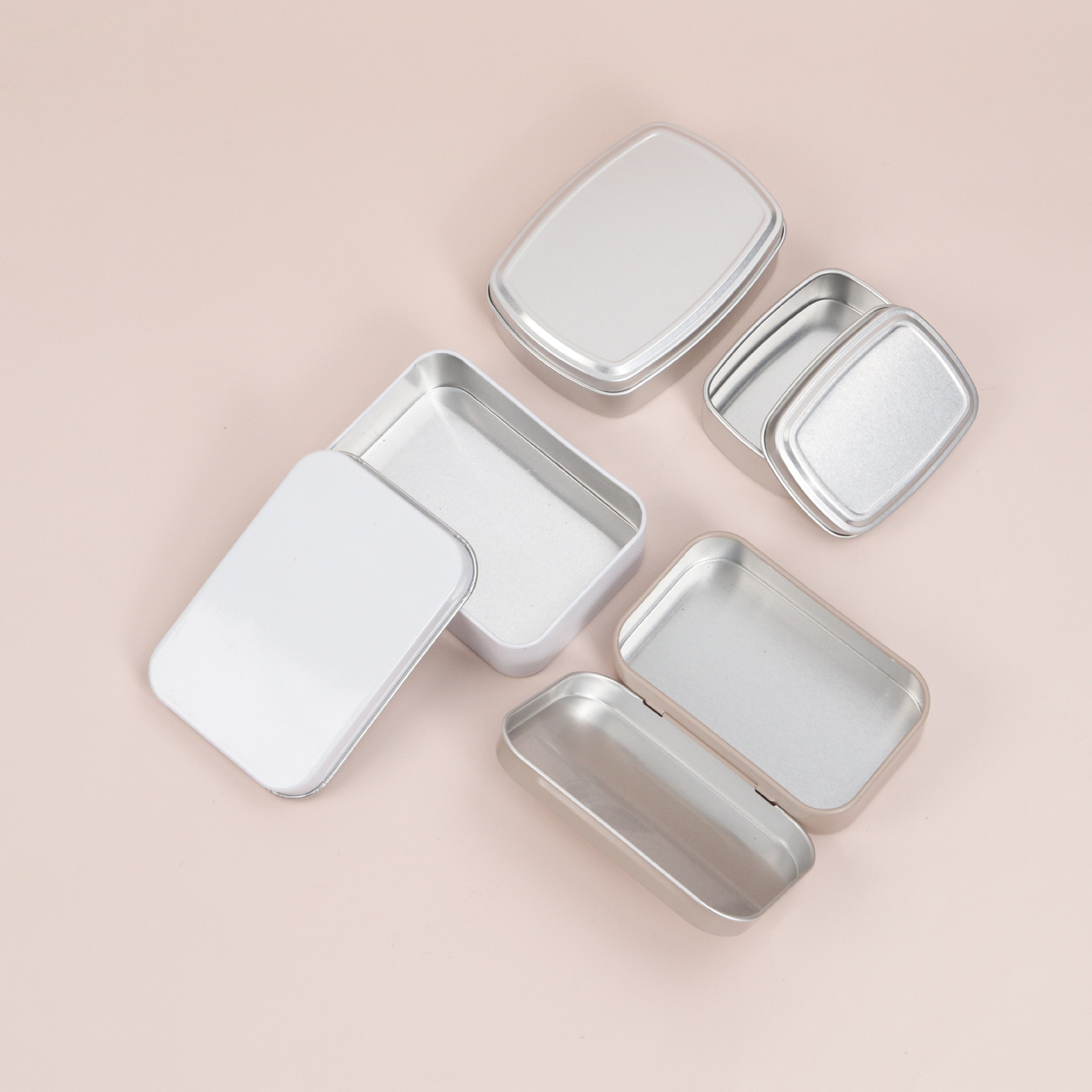 latas de aluminio rectangulares