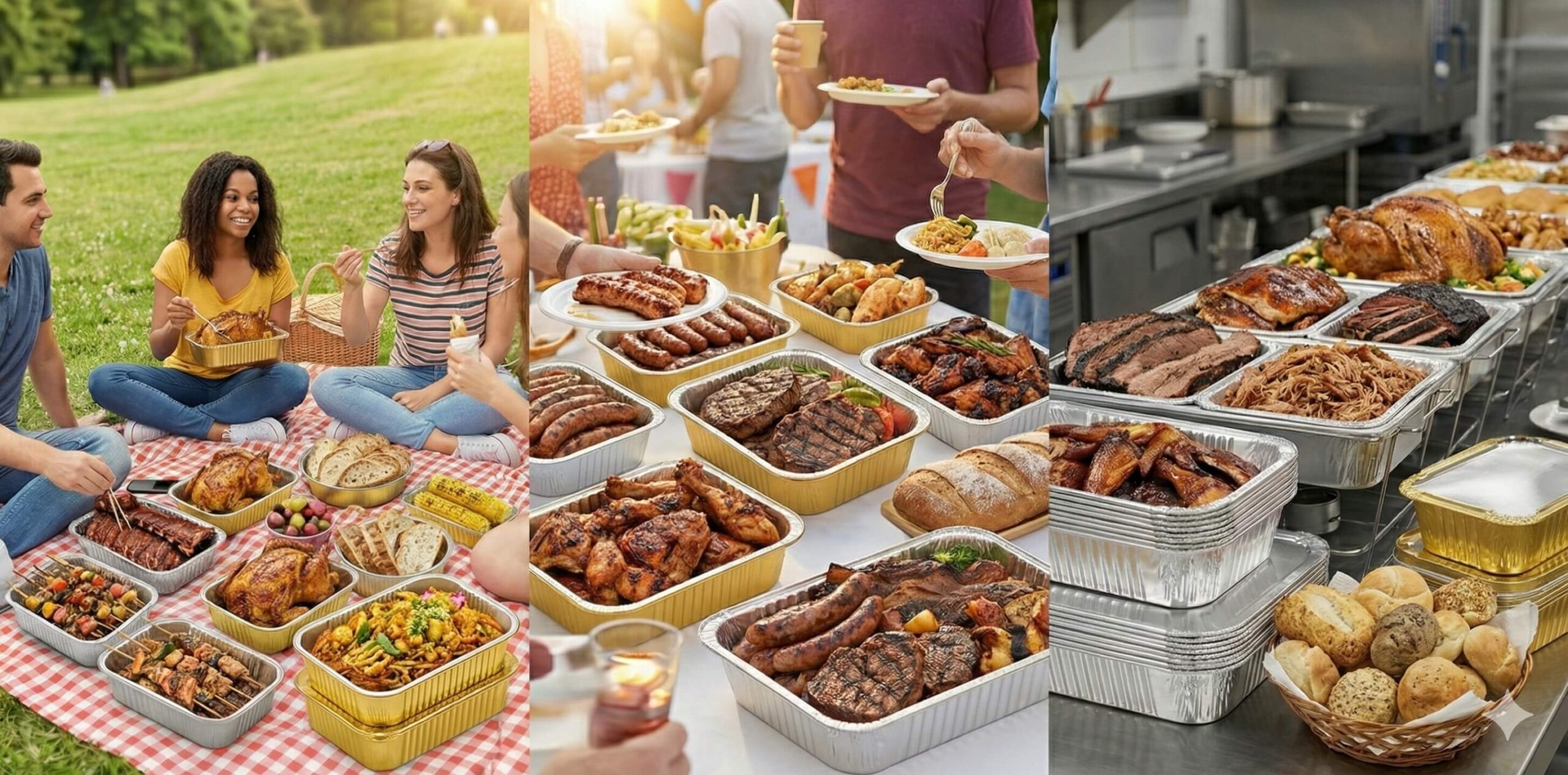 Multiuso Recipiente De Aluminio