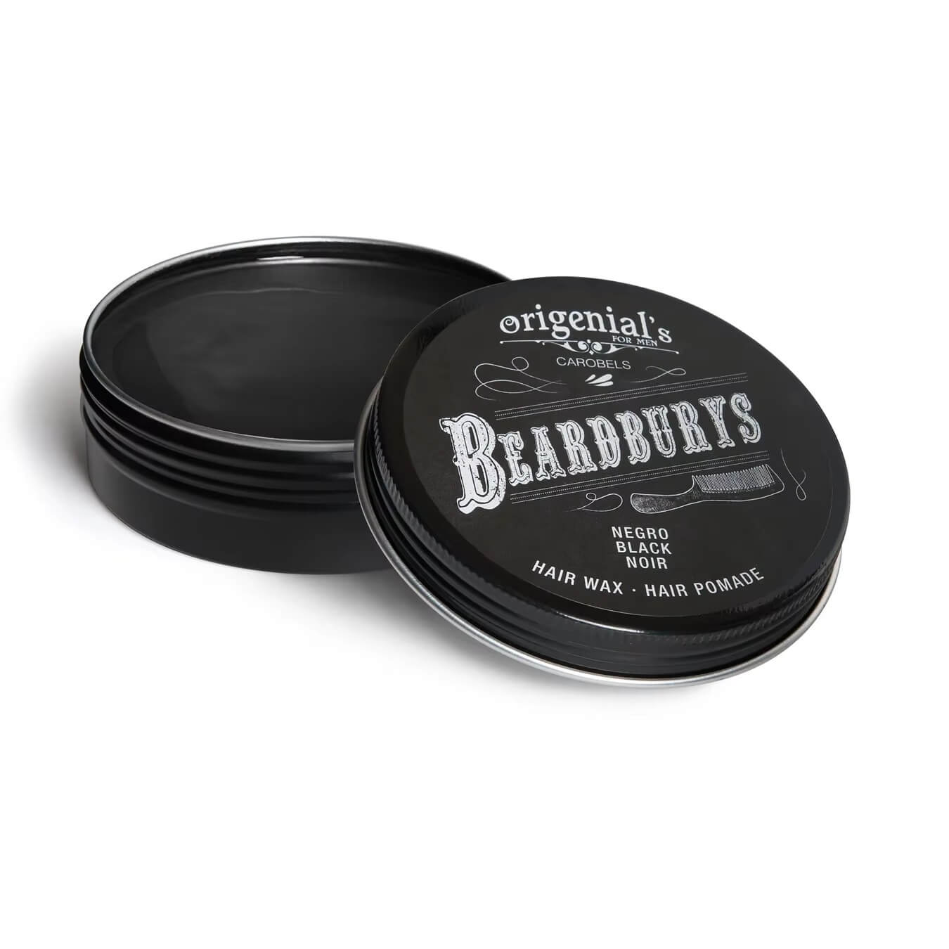 Negro Pomaderas De Aluminio