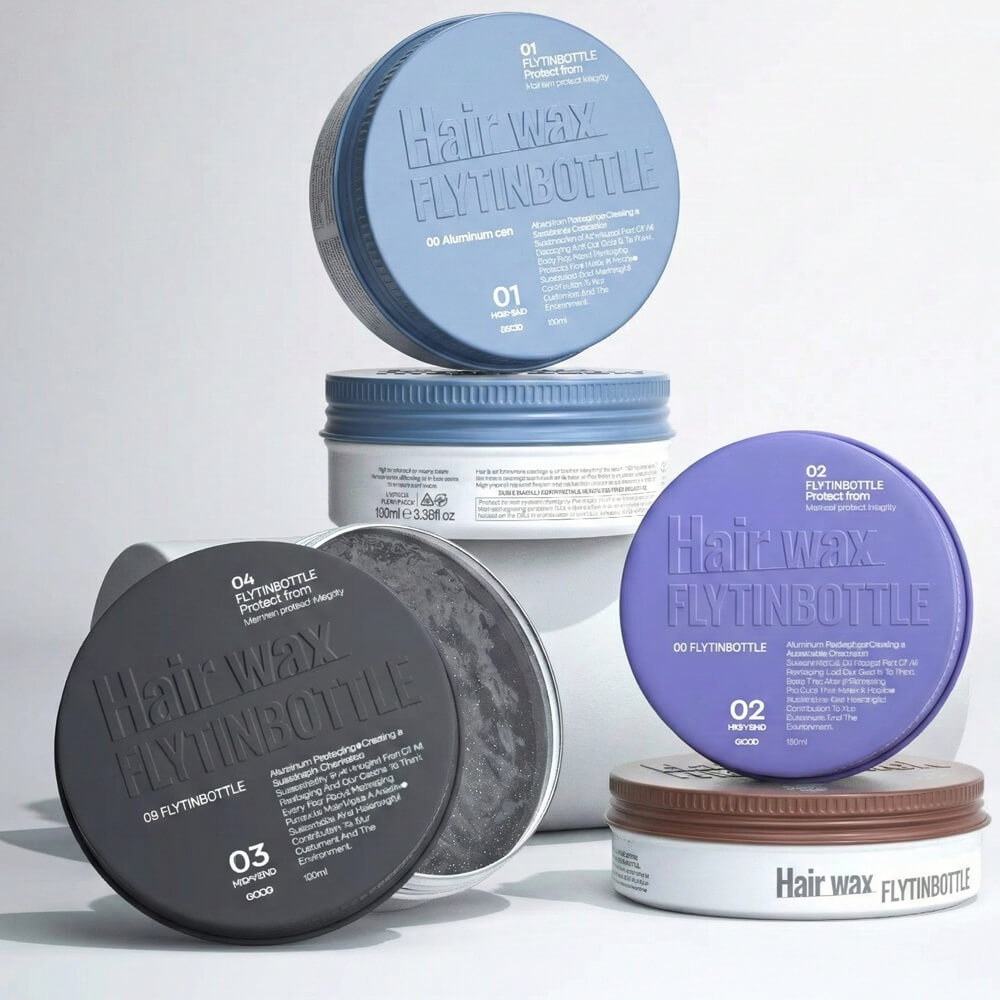 Cera Para El Cabello Tarros De Aluminio