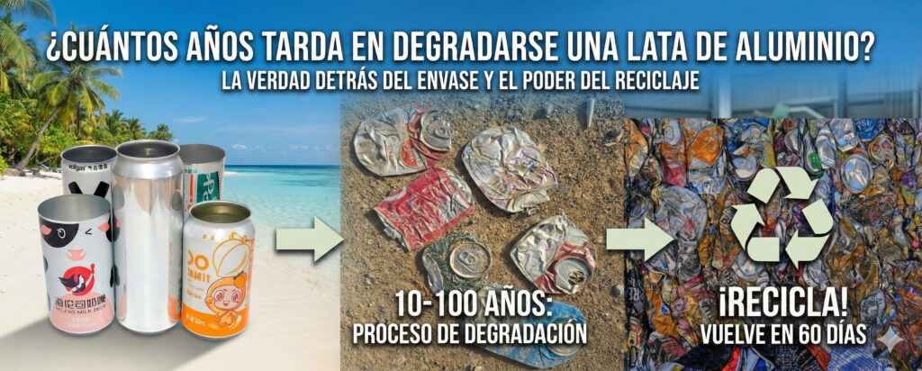 Cuanto Tiempo Tarda En Degradarse Una Lata De Aluminio