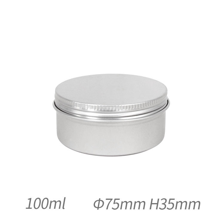 Funda Tarro De Aluminio 100ml 75x35mm