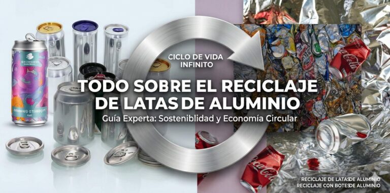 Reciclaje Con Botes De Aluminio