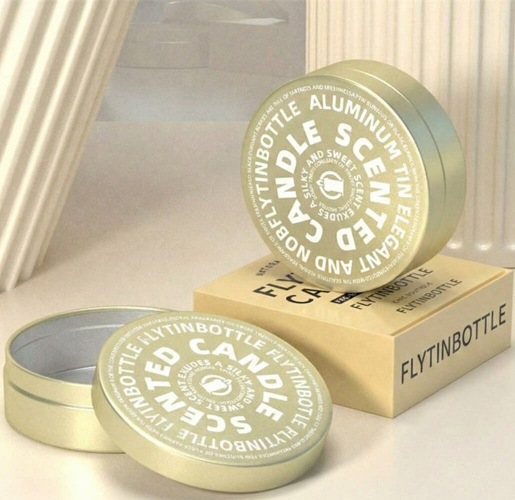 Tarros De Aluminio Para Velas