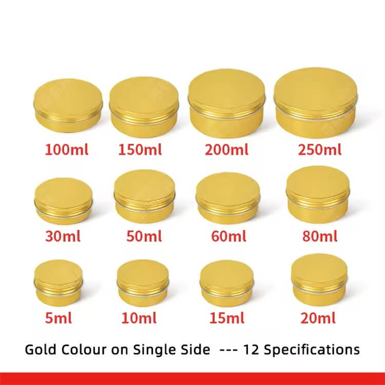 Tipos De Latas De Aluminio Doradas