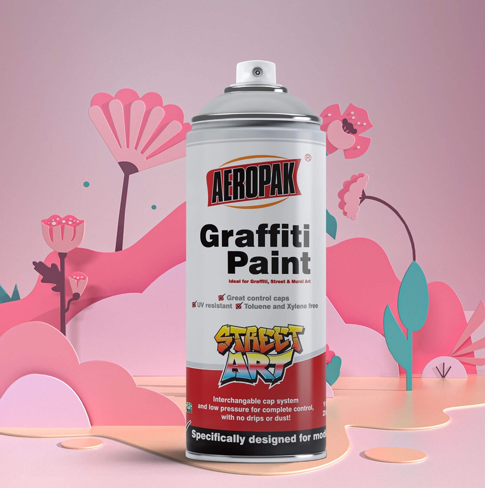 Lata De Aerosol Graffiti