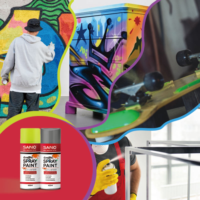 Latas De Graffiti De Colors