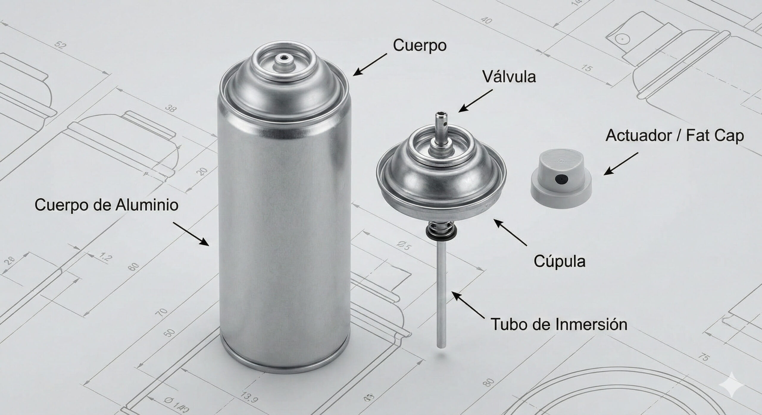 Latas De Pintura Para Graffiti Estructura