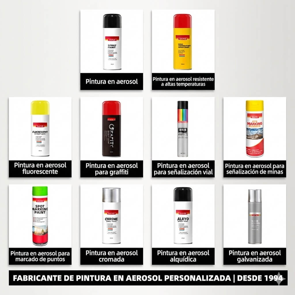 Tipos De Botes De Spray Para Graffiti