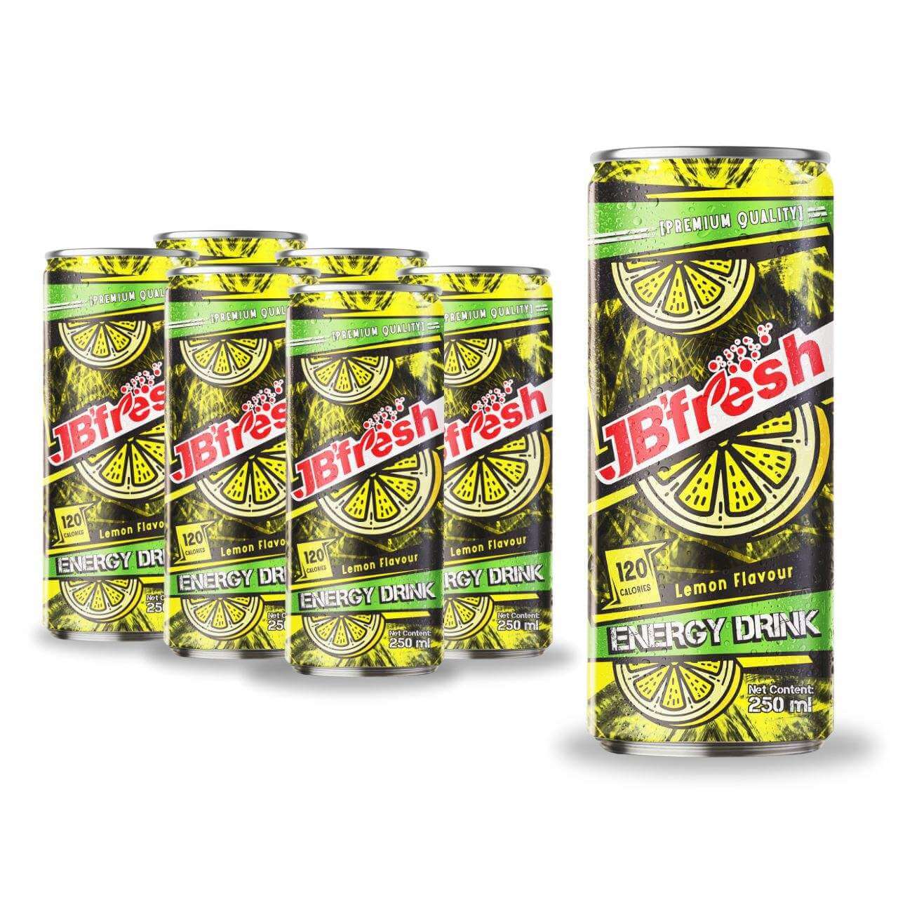 JBfresh Latas De Bebidas Energizantes