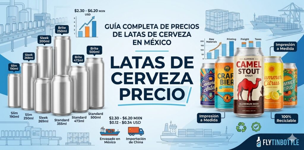 Latas De Cerveza Precio