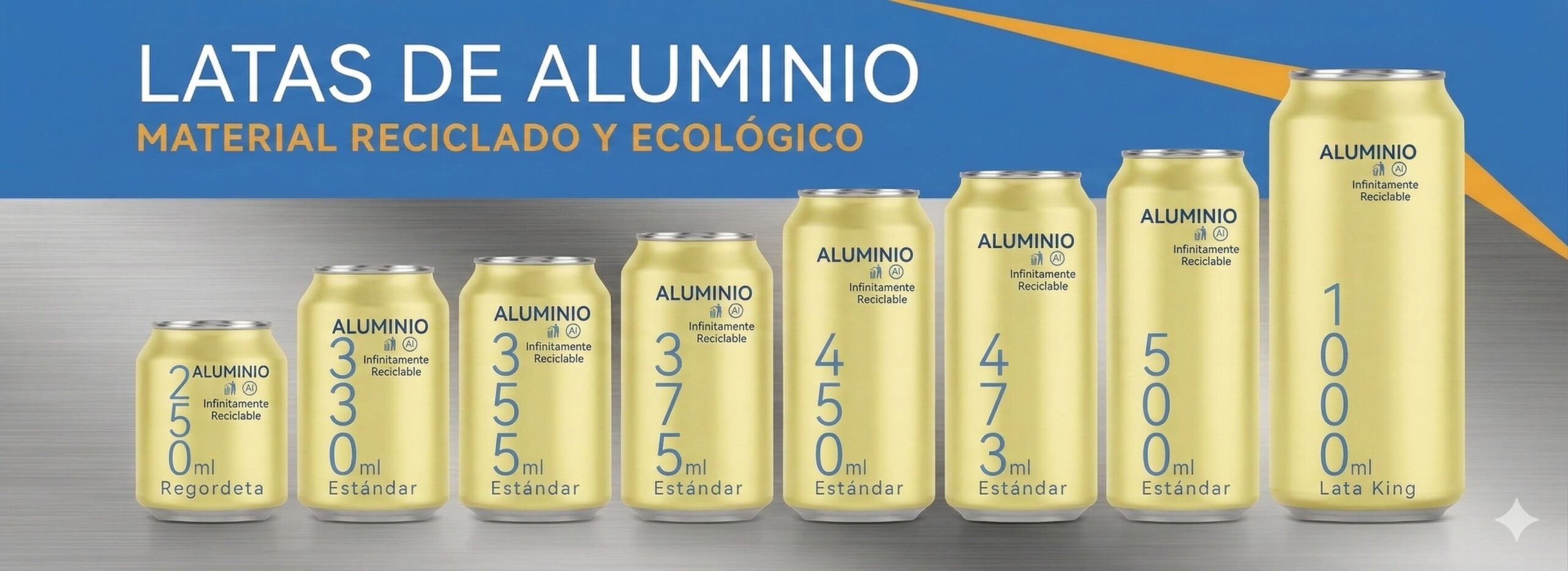 Cerveza Latas Amarilla