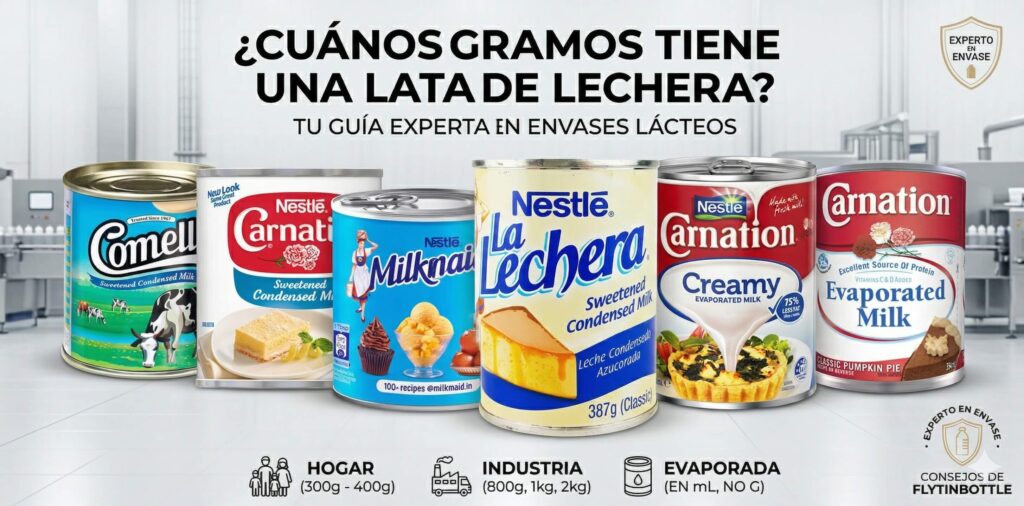Cuanto Contiene Una Lata De Lechera