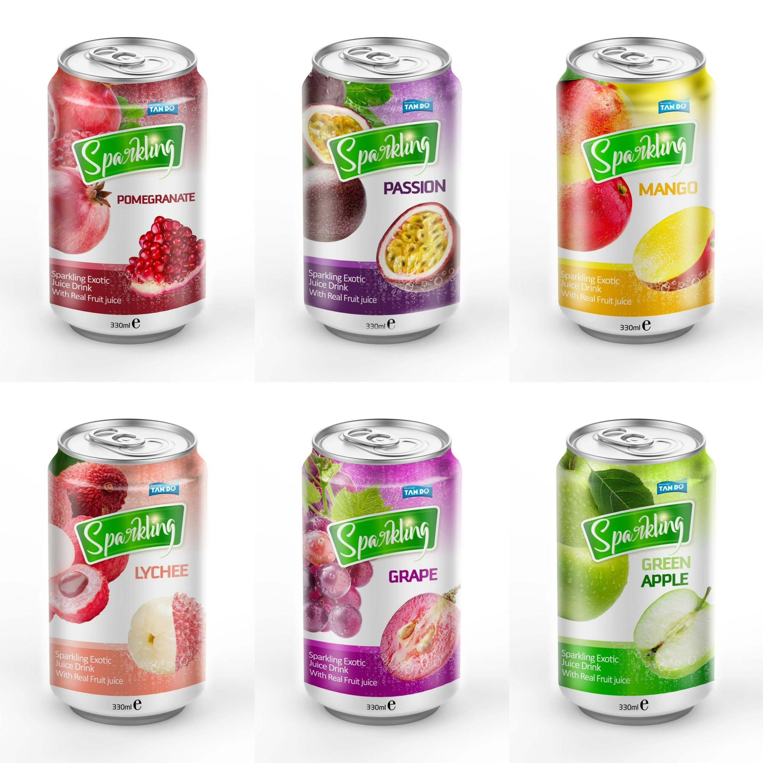 Fruta Sparkling Refresco Compra De Latas De