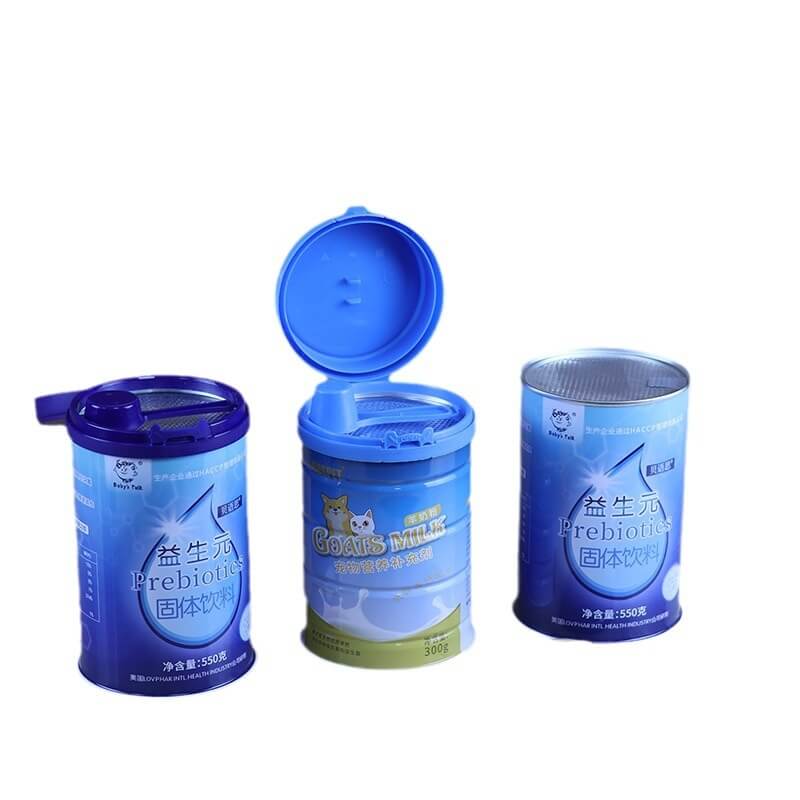 Latas De Leche Con Tapa