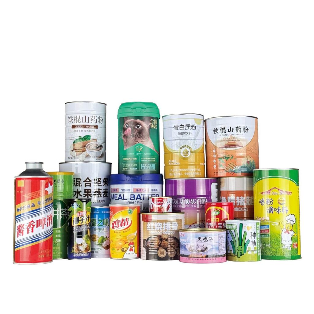 Latas De Leche Vacias