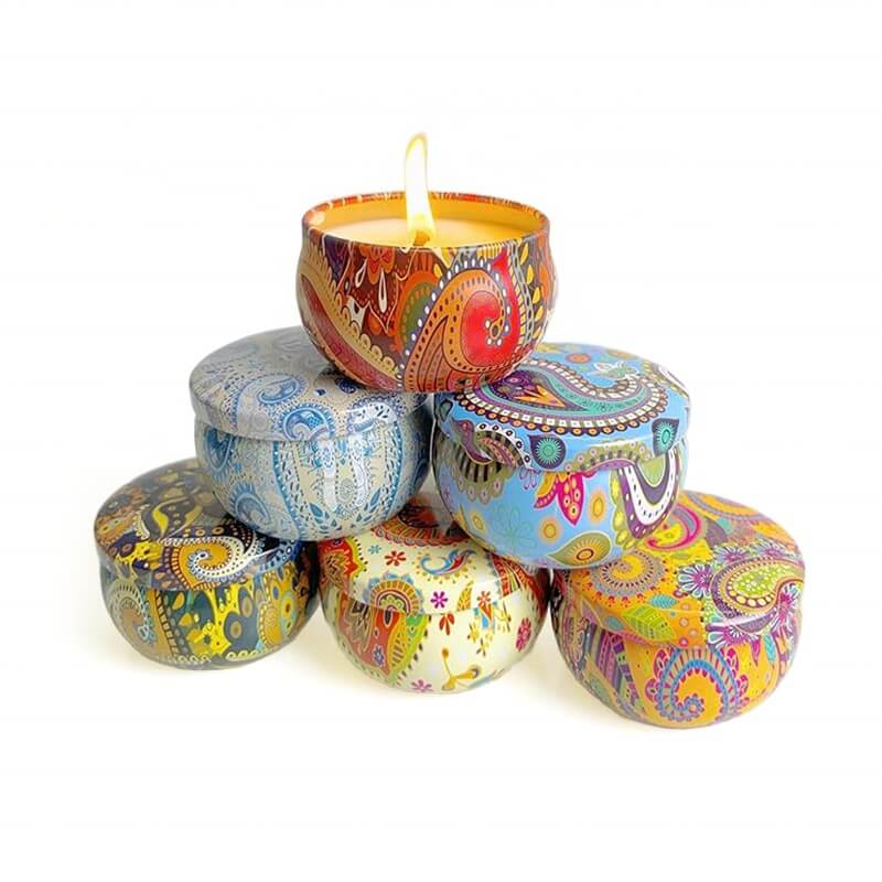 Latas Decoradas Para Velas