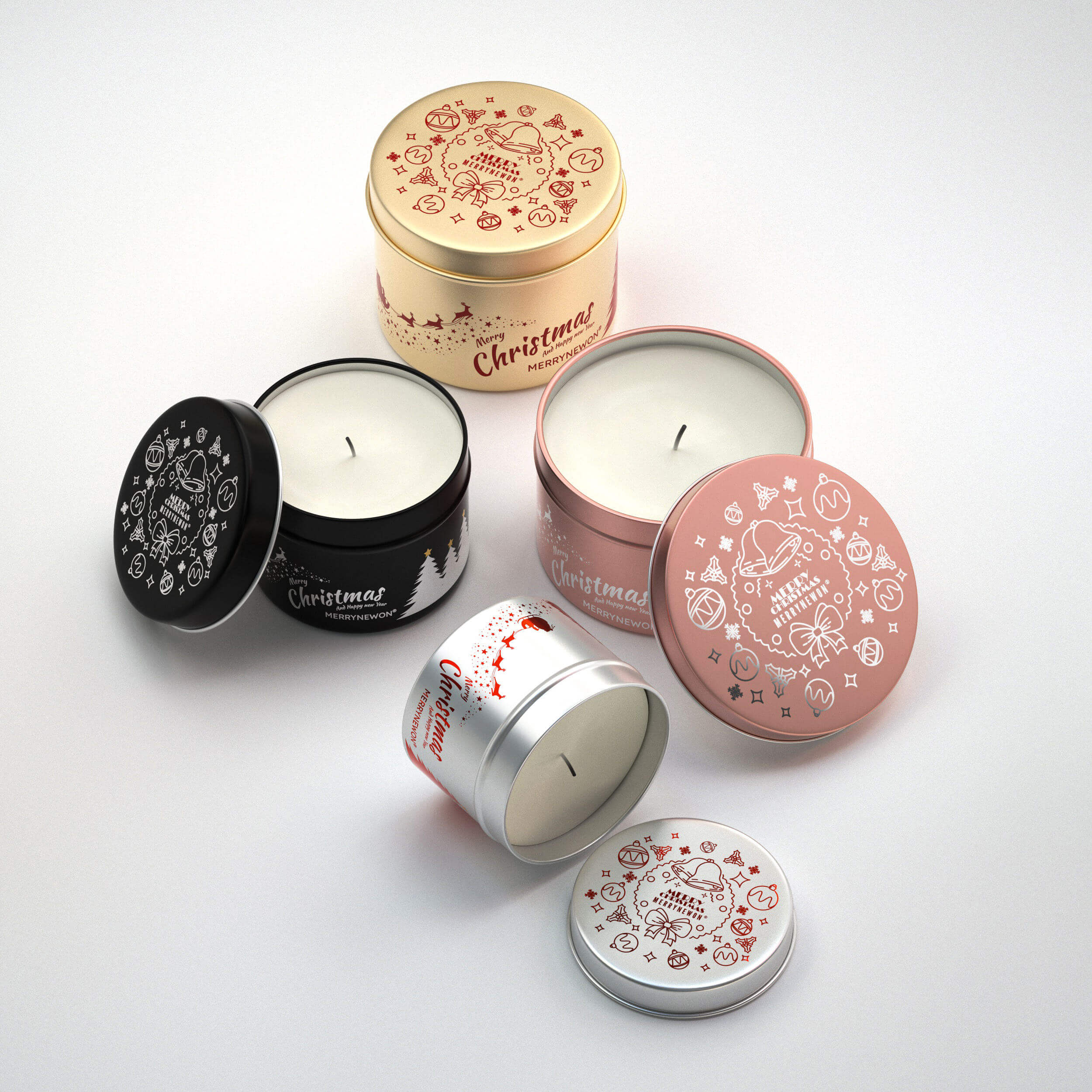 Latas Para Velas Aluminio