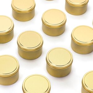 Oro 4oz Latas Para Velas Mayoreo