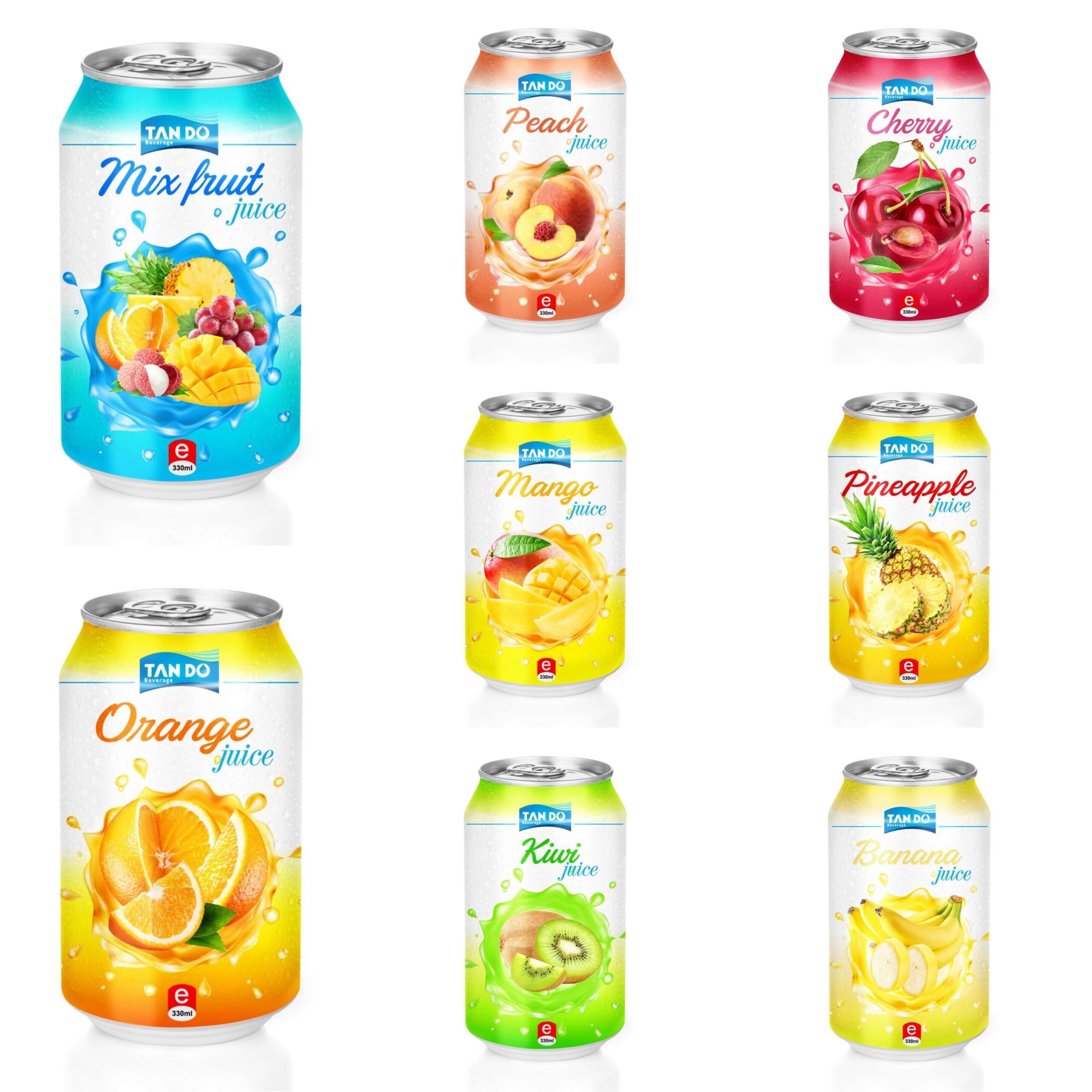Standard 330ml Fruta Sparkling Compra De Latas De Refresco