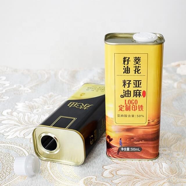 500ml Aceite De Oliva Lata Amarilla